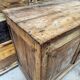 Antique buffet in solid cherry wood