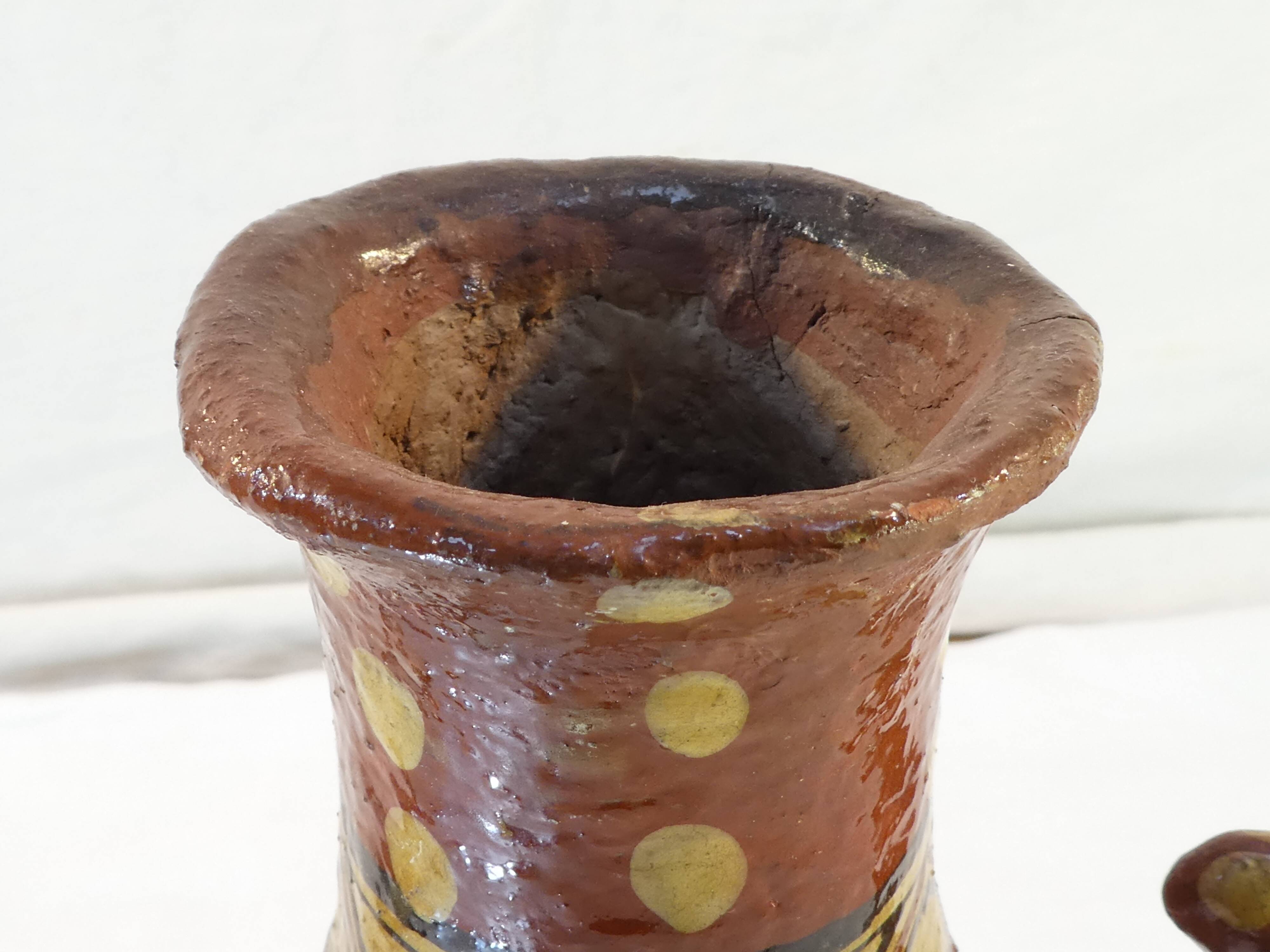 Terracotta amphora vase Pottery Berbere Kabyle IDEQQI