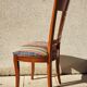 Vintage wooden office chair from the 1970s.