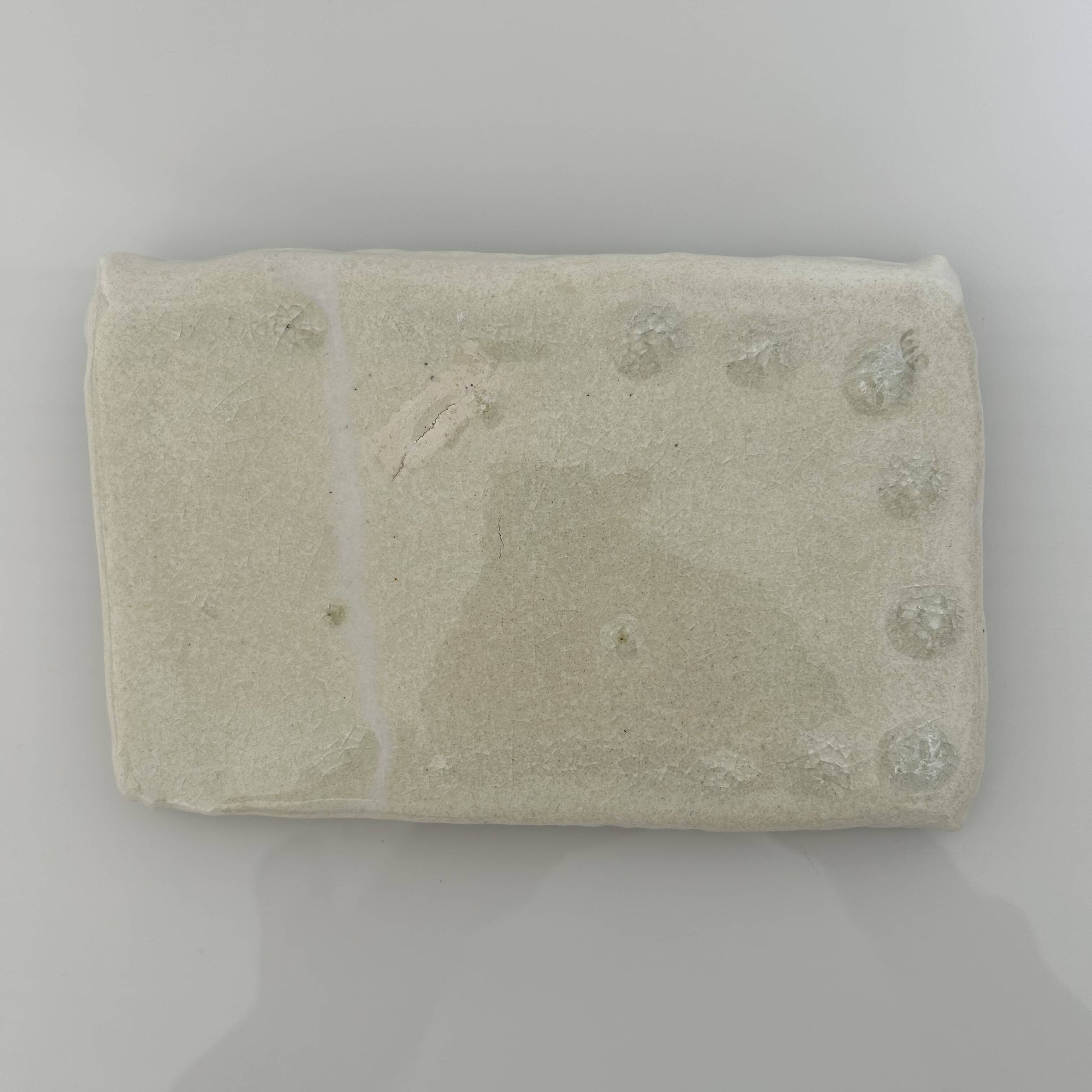 Raku-style artisan plate