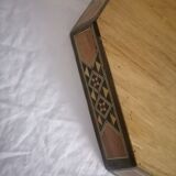 Syrian service tray in fine marquetry. First half of the twentieth century.