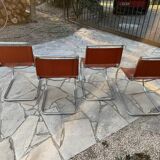 Four design chairs Mies van der Rohe Edition year 80