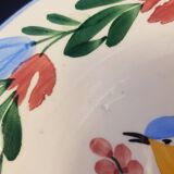 Old decorative soup plate
