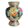 Vintage Ceramic Vase Arte Veneziana, Hand-Painted Flower Decor