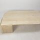 Italian travertine coffee table, 1980s