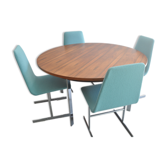 Rosewood Dining Table & Chair Set by Richard Young for Merrow Associates