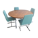 Rosewood Dining Table & Chair Set by Richard Young for Merrow Associates