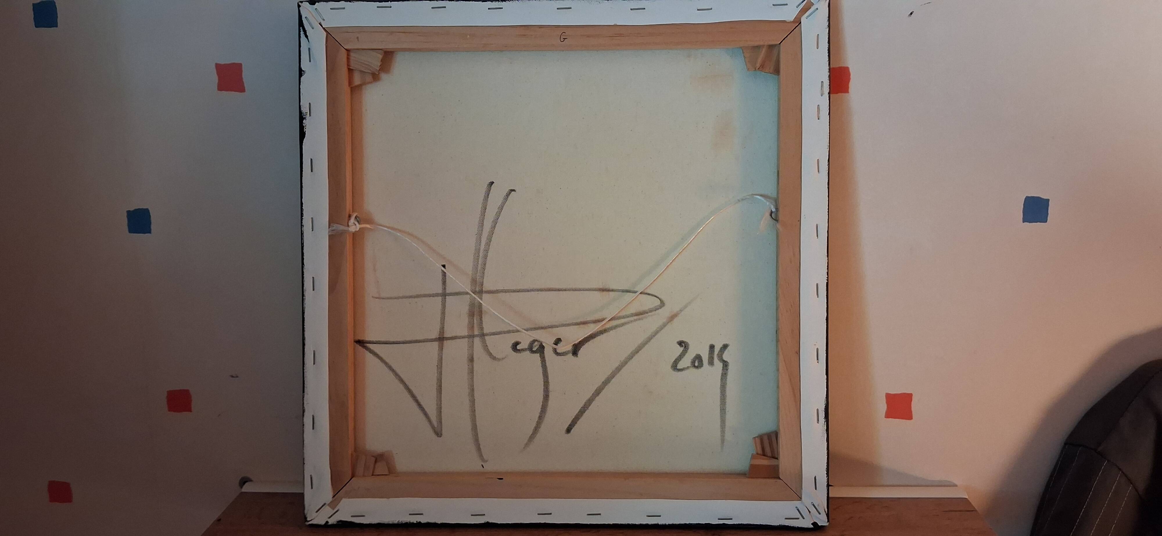 Landscape Table Nymphéas - Olivier Pfleger (40x40cm)