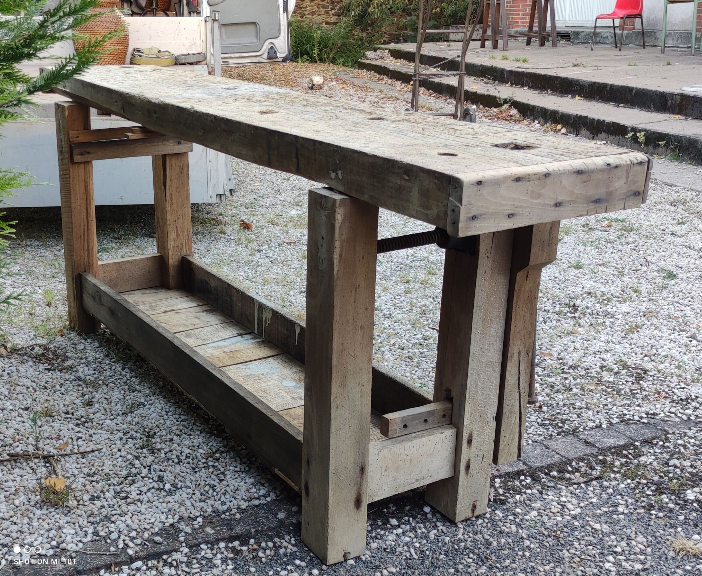 Antique workbench/trade furniture