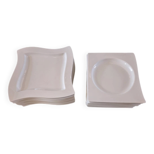 24 assiettes Villeroy - collection new