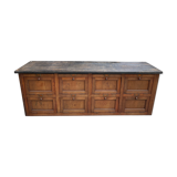Low furniture with valves