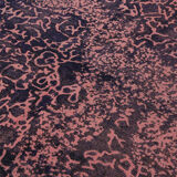 Handmade Turkish Contemporary 1980s 199 cm x 283 cm Blue Wool Carpet