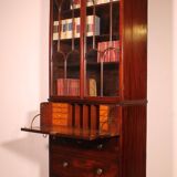 Bibliothèque en acajou avec secrétaire -18° siècle