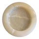 Round stone ashtray