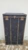Cabin trunk from the brand "La Malle Bernard" Paris - 1900s
