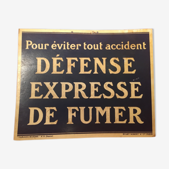 Plaque Maxime décoration "Industrielle Défense"