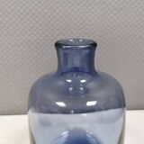 Magnifique et rare vase Safir de Per Lütken pour Holmegaard Danemark 1962.