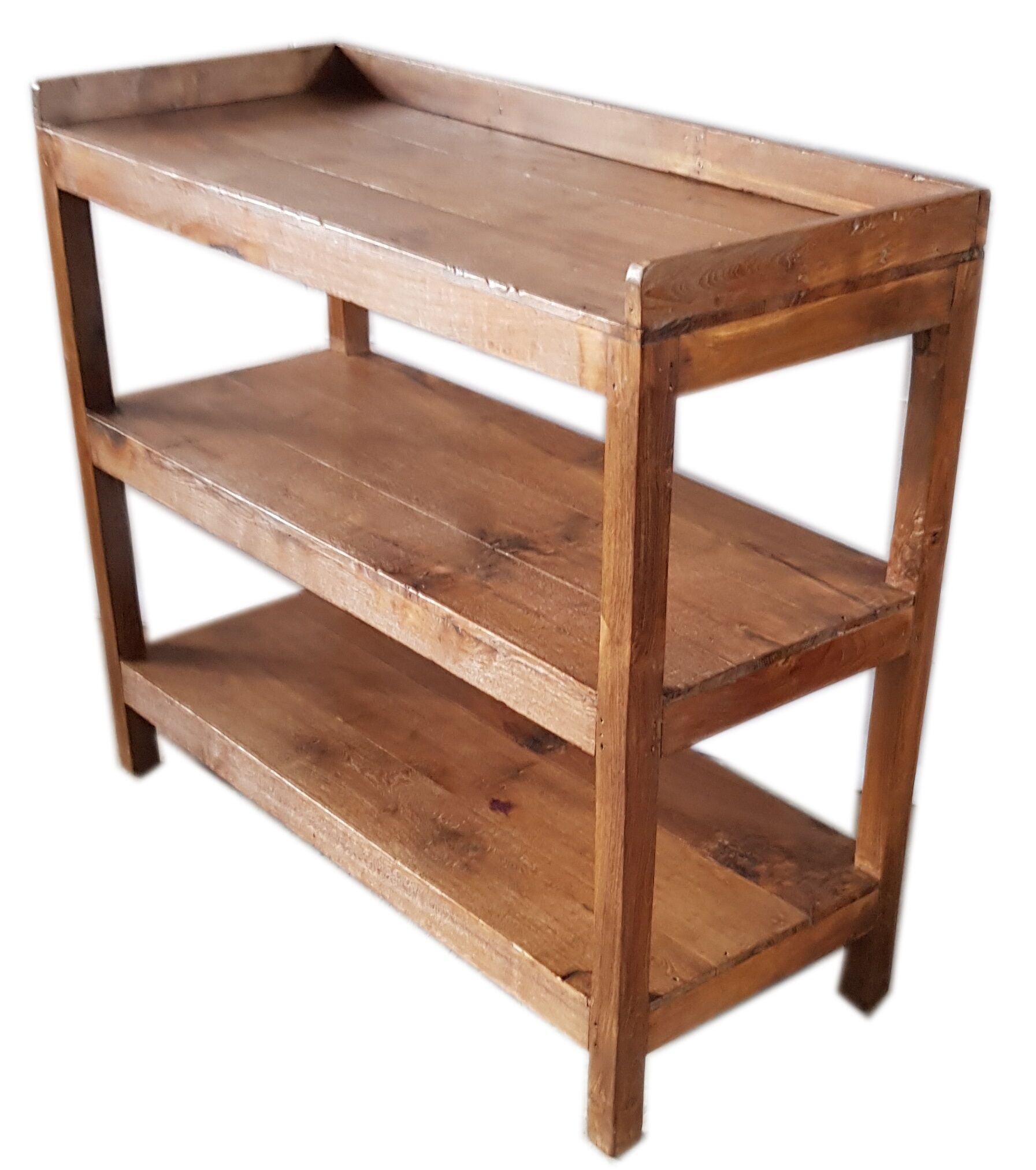 Old teak shelf