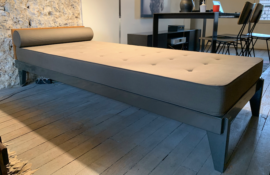 Bed model Flavigny by Jean Prouvé, limited edition