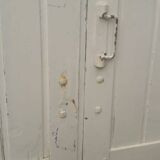 Shutters 4 leaves H148xW245cm (2) antique oak louvres pair 2