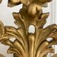 Old mirror with pediment 162x82cm