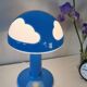 Mushroom lamp, blue cloud Skojig, design Henrik Preutz for Ikea, 1990