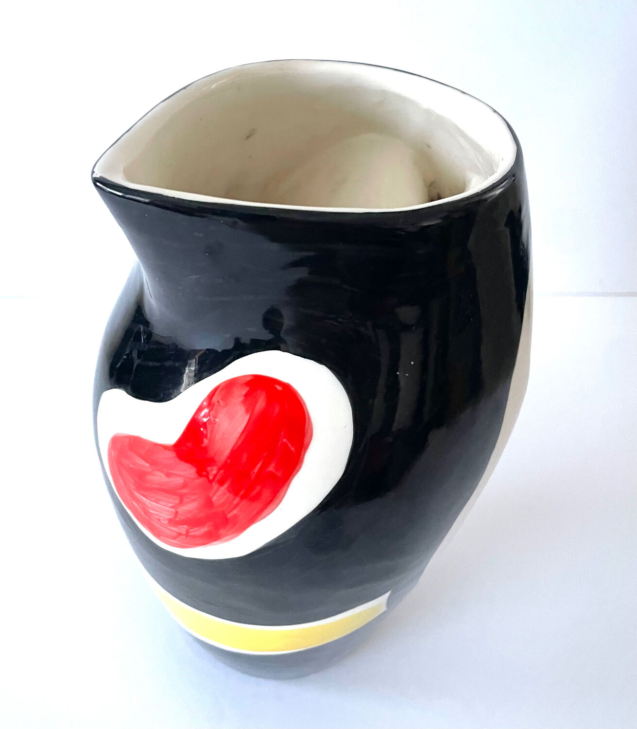 Large pitcher vase in earthenware by Roland Brice and Fernand Léger.