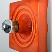 Ceramic Fat Lava Wall Lamp From Hustadt Leuchten, 1970s