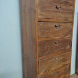 Clamshell cabinet
