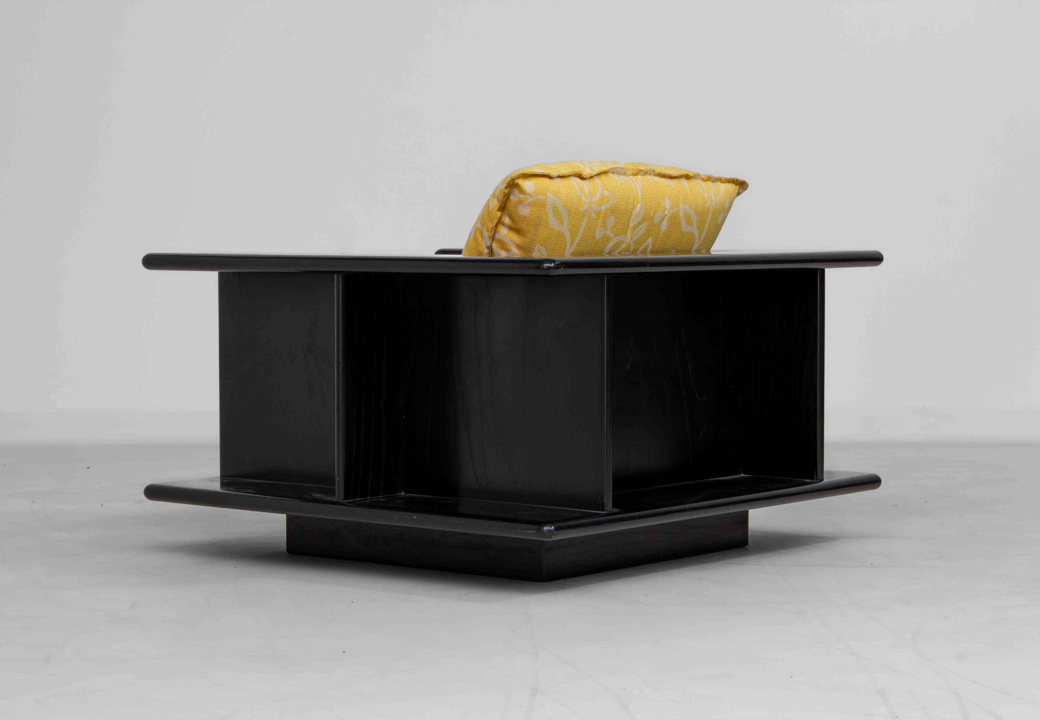 Sculptural lounge sofa by Carlo Bartoli, Italy 1970s