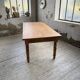 Table de ferme en merisier