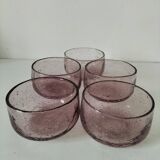 Unsigned vintage Biot bowls