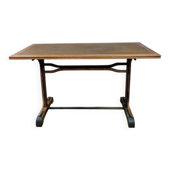 Wooden bistro table