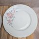 Set of 3 vintage flat plates in Jugoporcelan porcelain – Yugoslavia