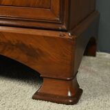 Small Secretary/Chiffonier in Mahogany Burl and Lemonwood – 1900