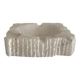 Vintage alabaster square ashtray