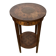 Pedestal table / Round seat in wood marquetry
