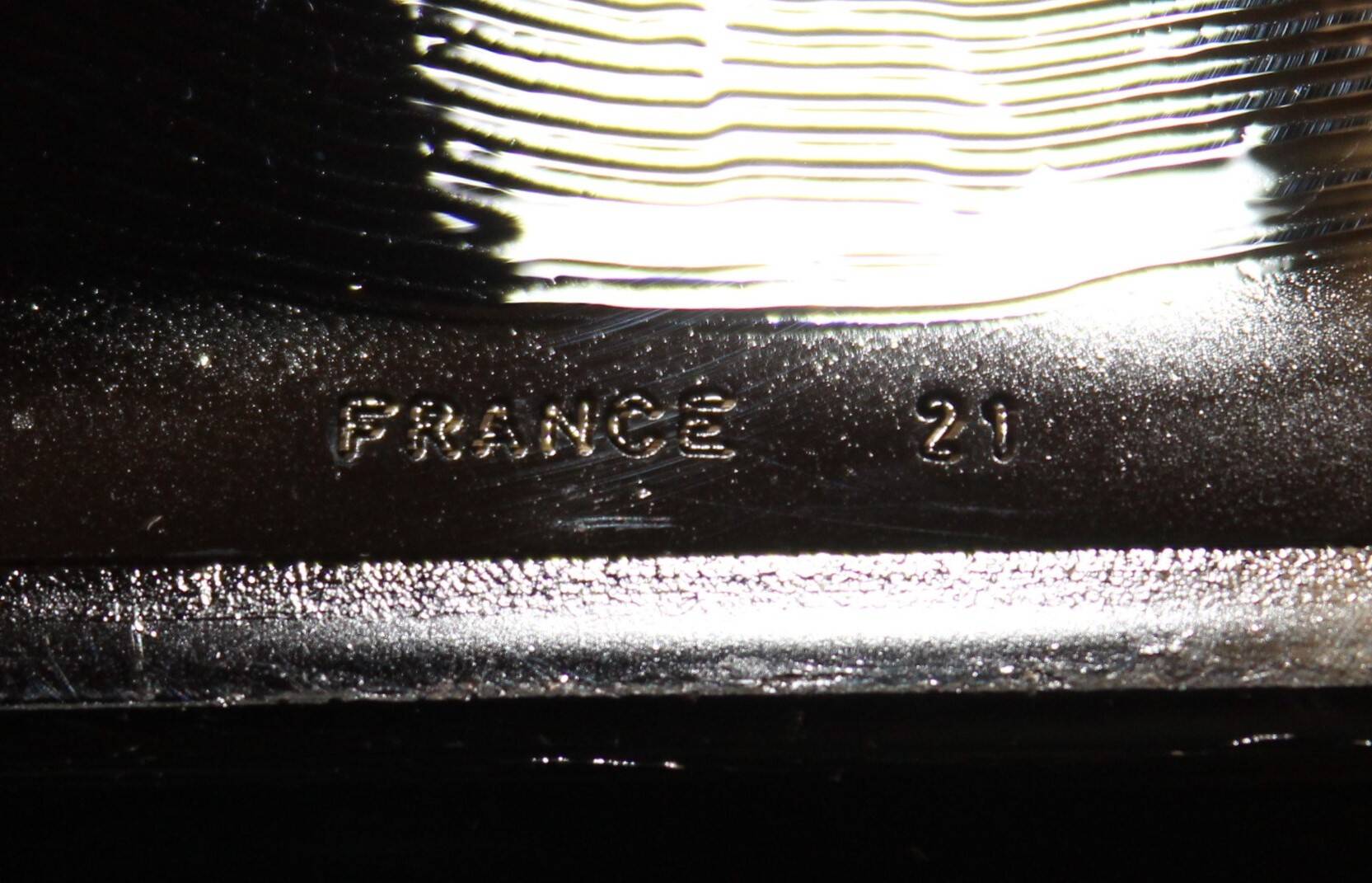 3 black Arcoroc "Octime" serving dishes