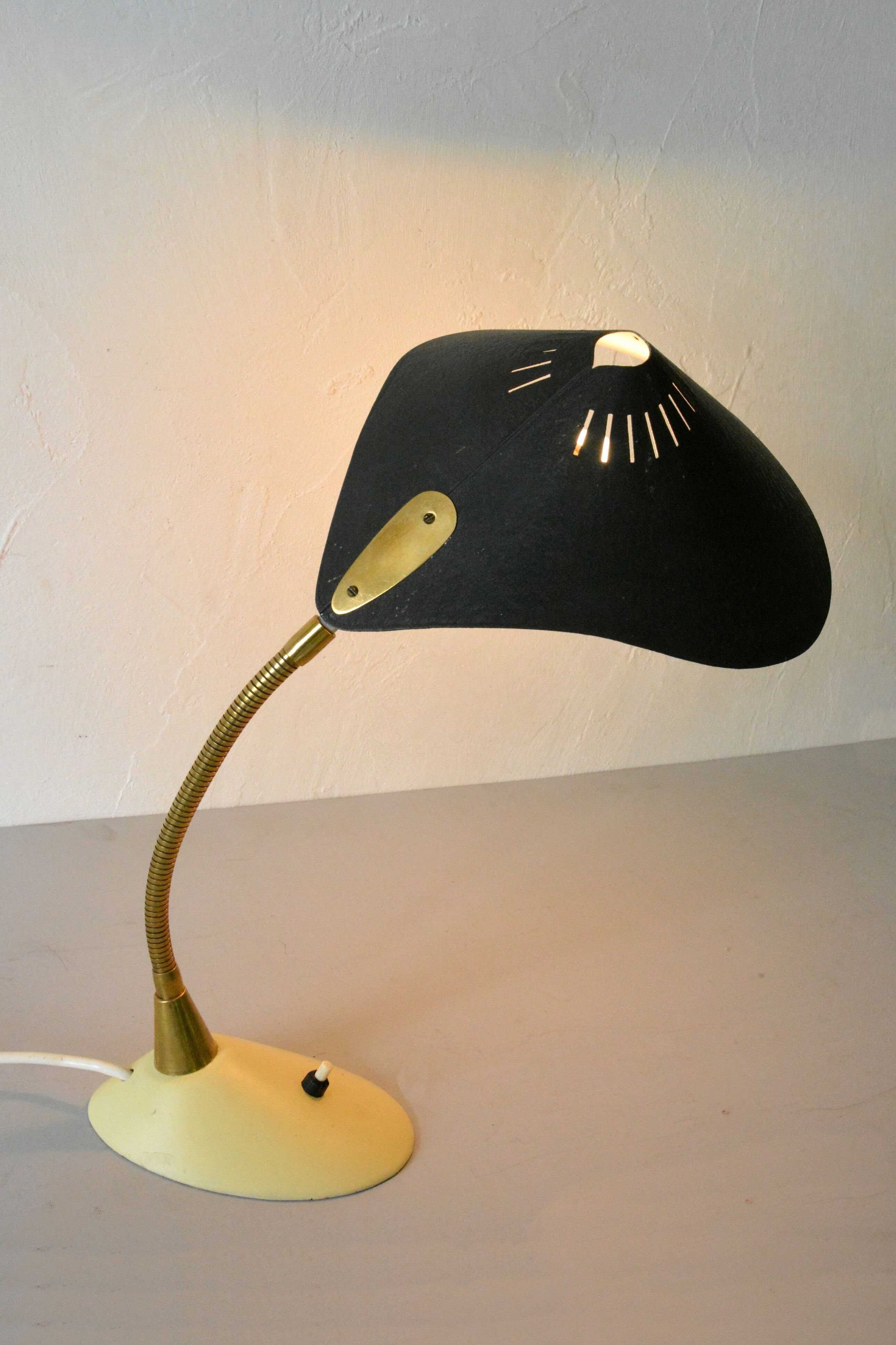 Lampe de table Cobra, Cosaque années 50