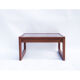 Table basse carrée scandinave vintage