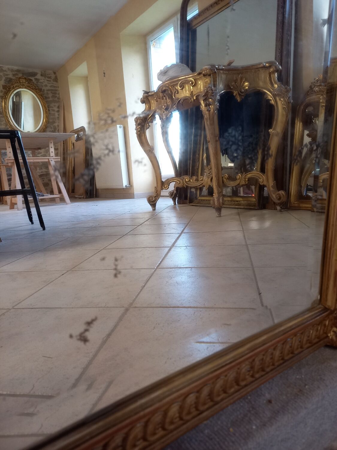 Mirror xix style louis xvi 146 x 111