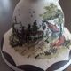 Candle holder signed Cazalas