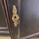 Former Parisian black patina buffet