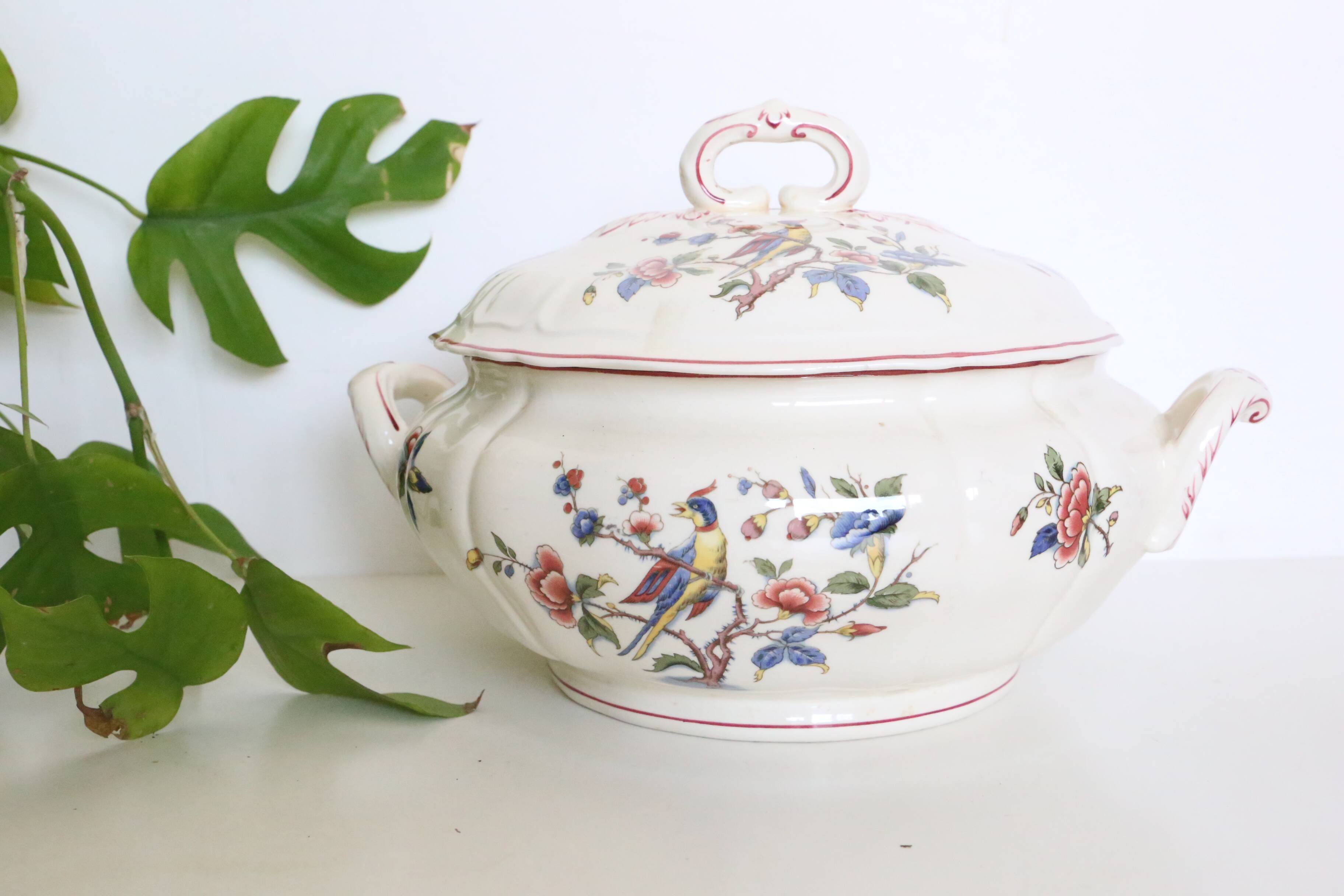 soup tureen, Phoenix service, Villeroy and Boch, vintage