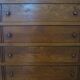 Rare - Jolie commode 4 tiroirs -Vintage - Frêne - Années 50