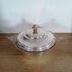 Art Deco silver metal vegetable dish