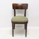 Ensemble de quatre chaises de salle à manger thonet, tchécoslovaquie, années 1950