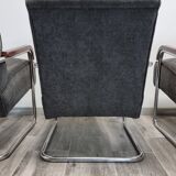 Tubular Armchairs by Anton Lorenz for Ton