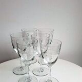 Lot of 6 glasses