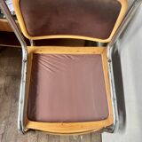 Set of 4 Marcel Breuer chairs Made in ITALY